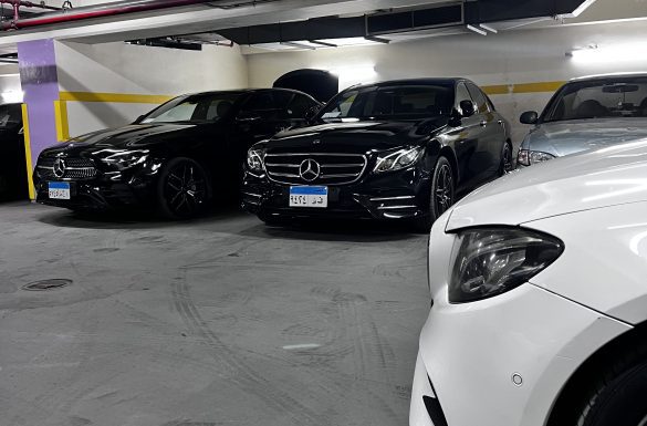 أسطول متنوع من السيارات الفخمة